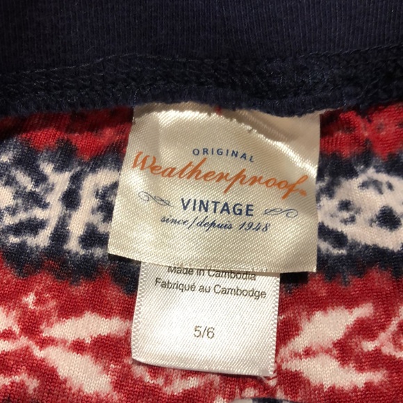 Weatherproof Vintage Lot of 2 - 5-6Y Winter PJs - Picture 9 of 9